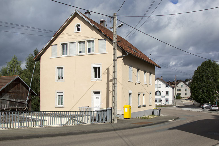 maison, café et atelier d'horlogerie de Léon Chatelain