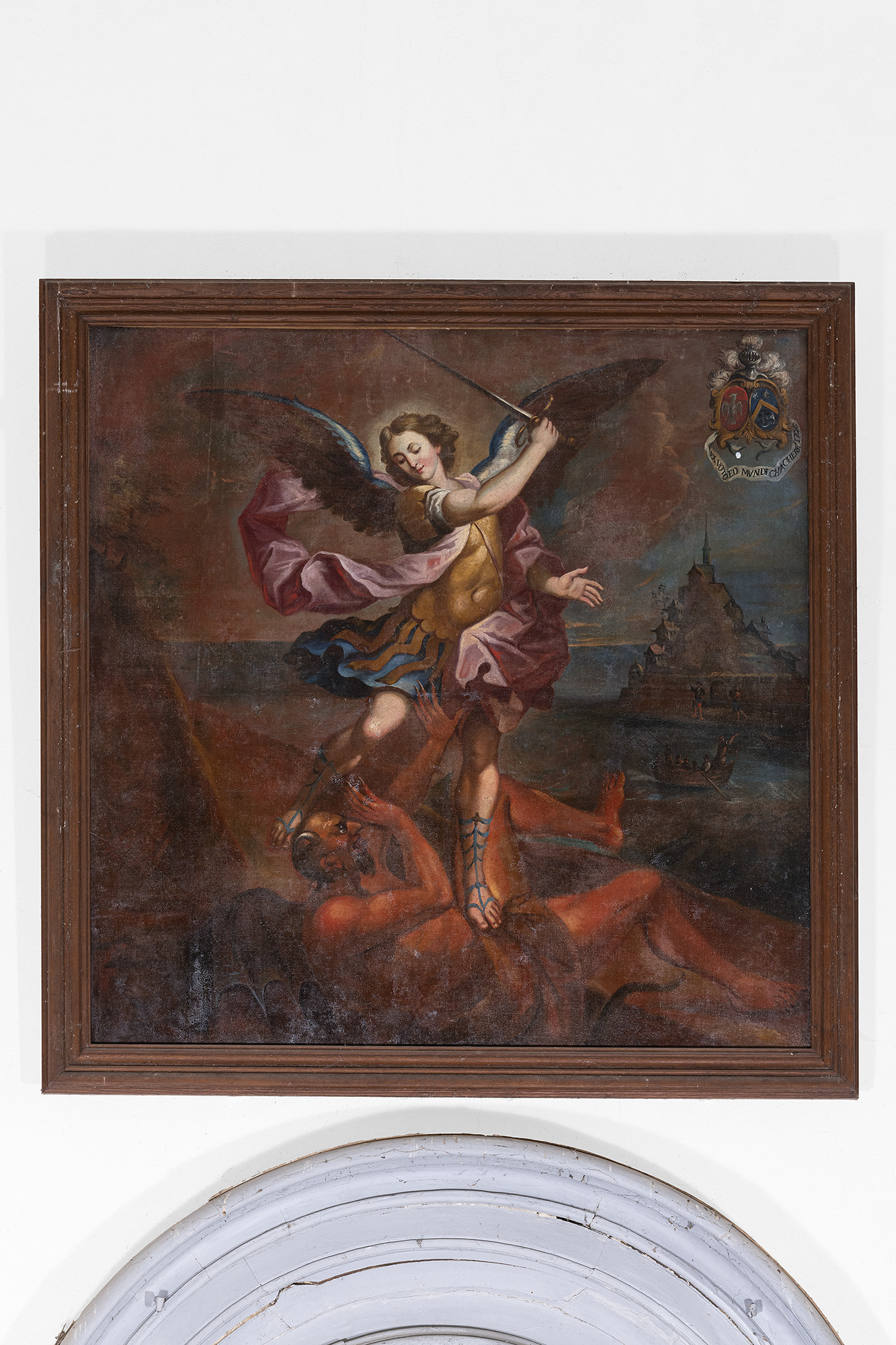 tableau : Saint Michel terrassant le démon