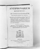 livre (antiphonaire) : Antiphonarium Divionense...