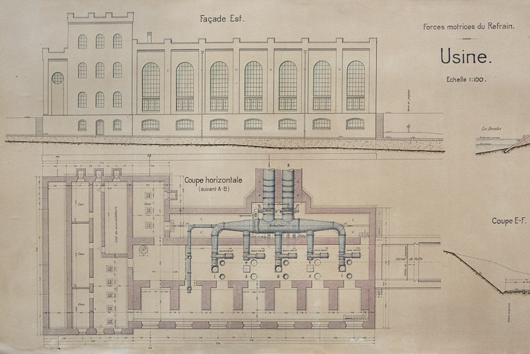 centrale hydroélectrique du Refrain