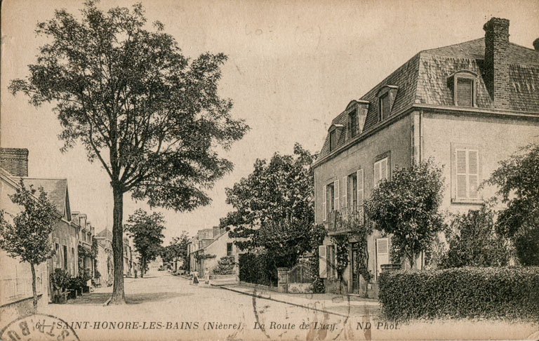 thermalisme dans la commune de Saint-Honoré-les-Bains (le)