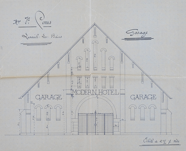 garage du Modern Hôtel