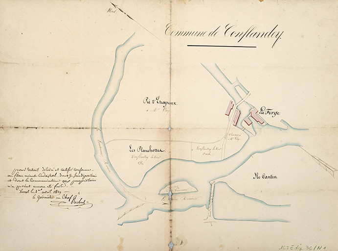 présentation de la commune de Conflandey
