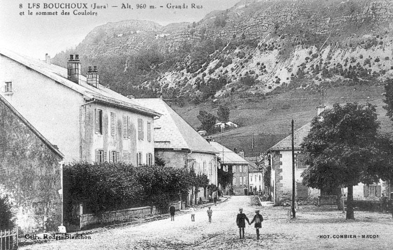 présentation de la commune des Bouchoux