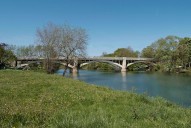 pont routier de Pont-Seille ; pont de Sermoyer (la Seille canalisée)
