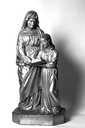 groupe sculpté : l'Education de la Vierge
