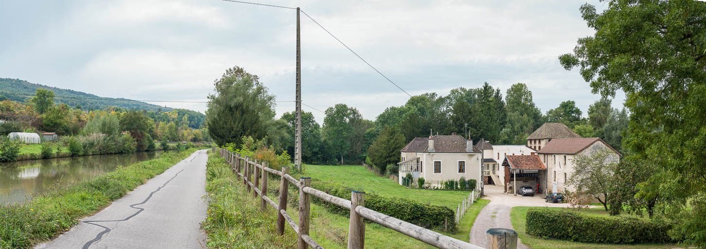ancien moulin de Corchanut ou de Corchanu (paysages du canal du Centre)
