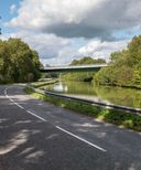 pont routier isolé contemporain de la N79 (canal du Centre)