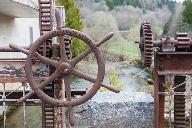 moulin et scierie communale, puis centrale hydroélectrique, actuellement logement