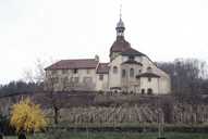 prieuré de bénédictins, actuellement église paroissiale Saint-Lothain et maison