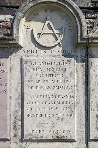 monument funéraire de Félix-Hercule Grandmougin