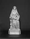groupe sculpté : l'Education de la Vierge