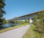 pont autoroutier isolé de l'A39, dit viaduc d'Auxonne et des Maillys