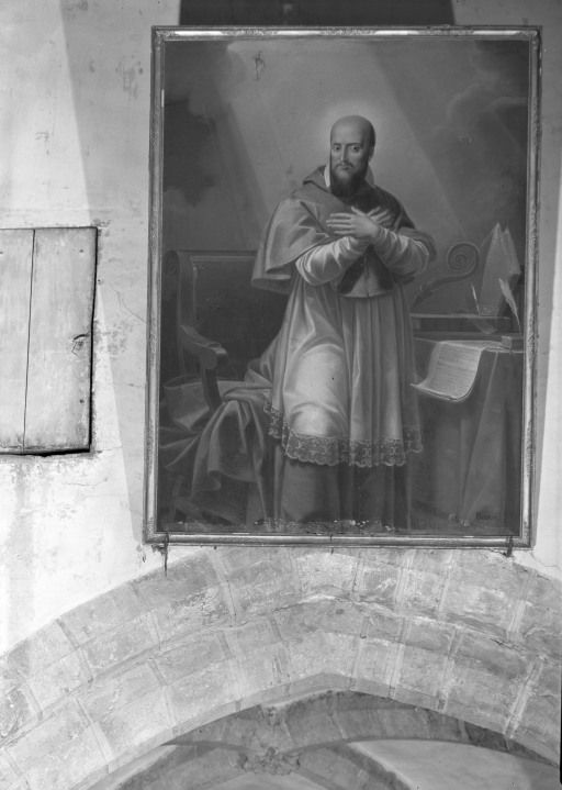 tableau (2, en pendant) : saint François de Sales, saint Vincent de Paul