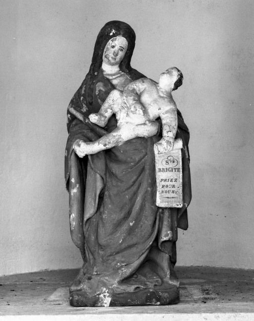 statue (statuette) : Vierge à l'Enfant