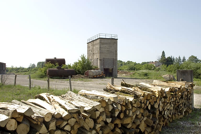 usine de fabrication et distillation des goudrons de la Société des Schistes et Pétroles de Franche-Comté