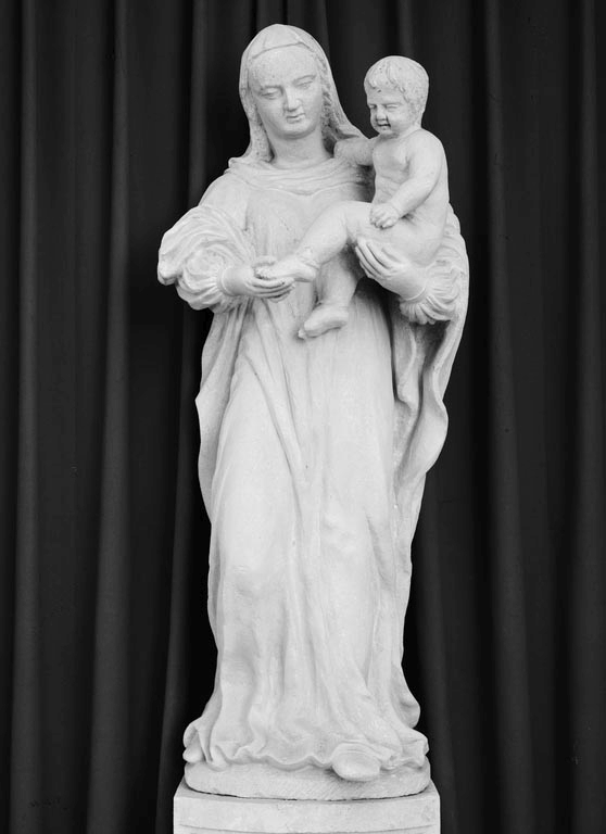 statue (petite nature) : Vierge à l'Enfant