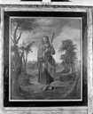 tableau : Jésus dans le désert (?)
