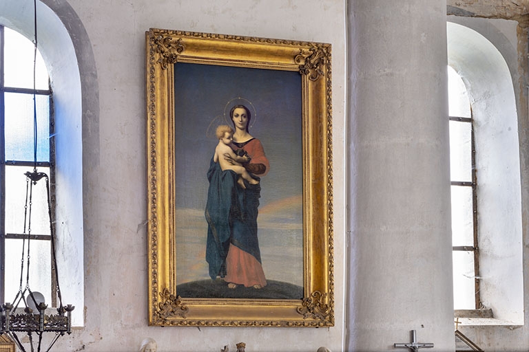 tableau : la Vierge à l'Enfant