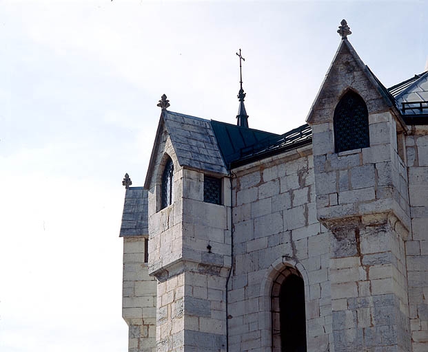 église abbatiale de l'abbaye Saint-Oyend, actuellement cathédrale Saint-Pierre, Saint-Paul et Saint-André