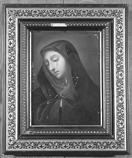 tableau : la Vierge (?)