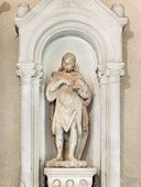 statue (demi-nature) : saint Jean-Baptiste