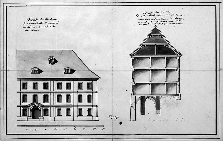 château fort dit Châtel-Derrière