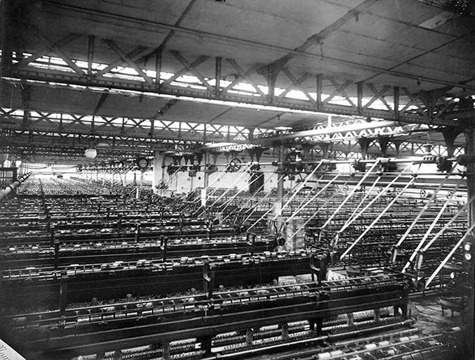 usine à papier de la société des Papeteries Bisontines, usine de fibres artificielles et synthétiques dite usine des Soieries puis de la Rhodiacéta