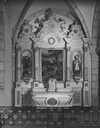 autel, retable, tabernacle, gradin d'autel (autel secondaire nord)