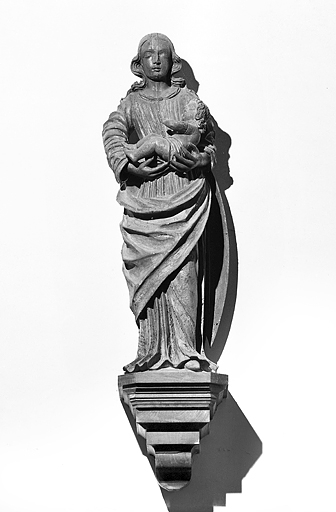 statue : Vierge à l'Enfant
