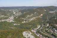 section Champagnole - Morez de la voie ferrée Andelot - La Cluse