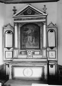autel, retable, tabernacle (autel tombeau, retable architecturé à niche, maître-autel)