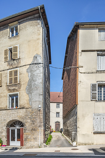 ensemble d'édifices à cour commune dite cour des Halles