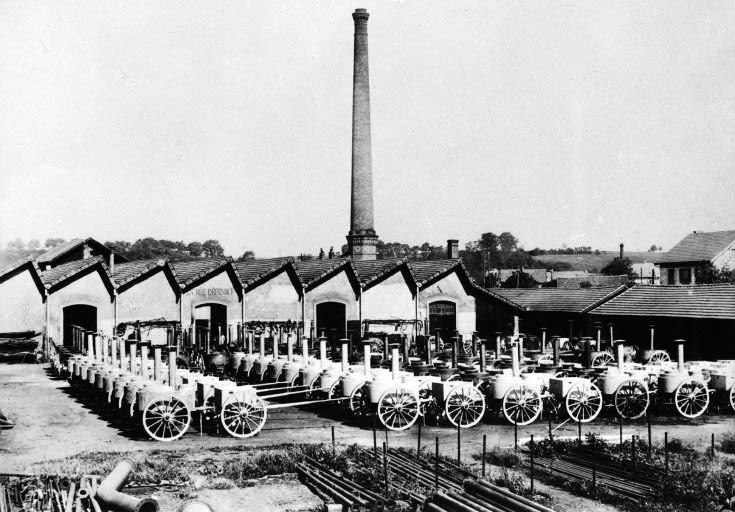 usine métallurgique des Forges d'Audincourt, puis de la Compagnie des Forges d'Audincourt et Dépendances, actuellement zone industrielle des Forges