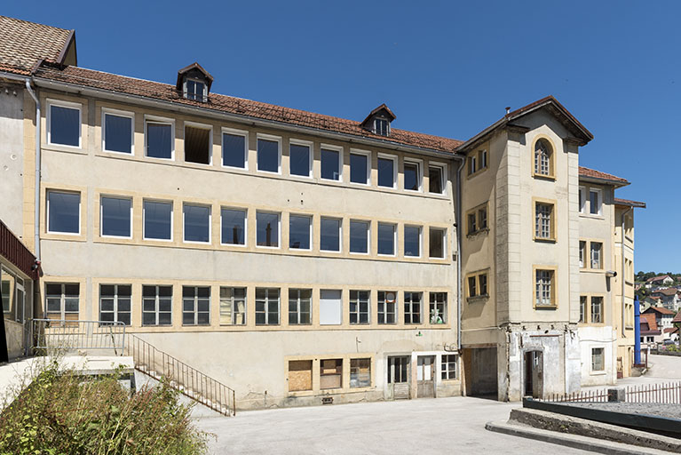 usine d'horlogerie (usine d'ébauches de montre) des Etablissements Parrenin