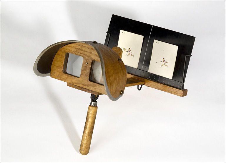 instrument d'observation et d'ophtalmologie (stéréoscope de Holmes)