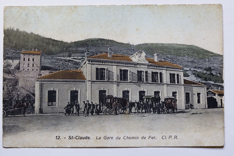 gare de Saint-Claude (voie ferrée Andelot - La Cluse)