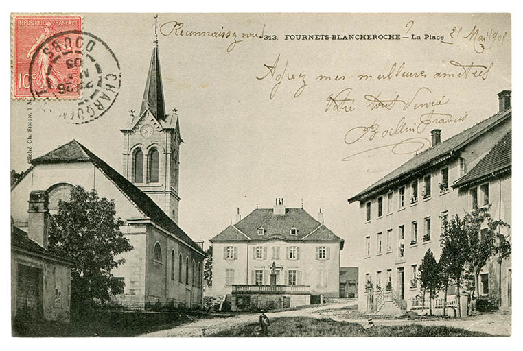 usine d'horlogerie puis immeuble à logements dit la Grande Maison