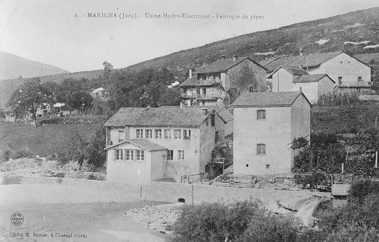 usine de tabletterie, usine de taille de pierre pour la joaillerie et l'industrie Dunod