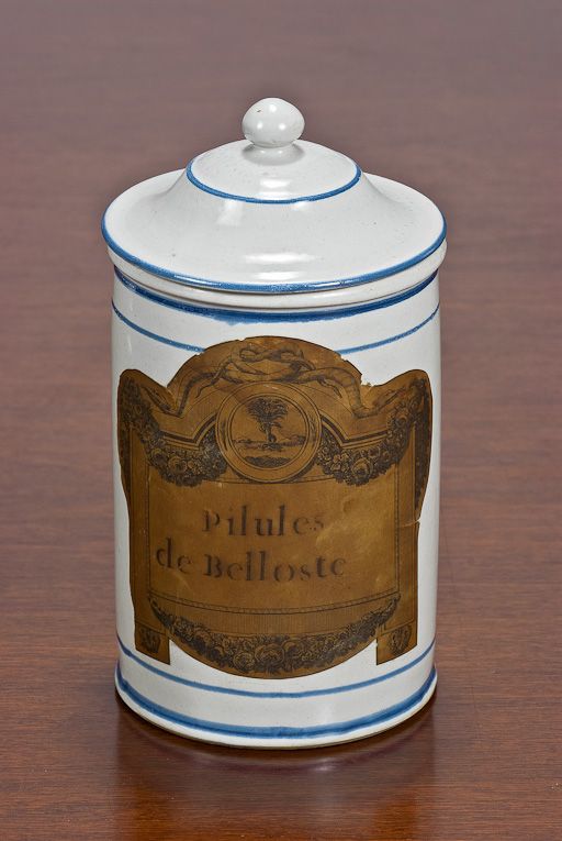 série de 31 pots à pharmacie