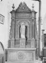 autel, retable, tabernacle (autel secondaire nord)