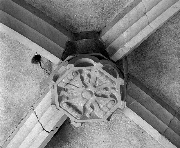 église abbatiale de l'abbaye Saint-Oyend, actuellement cathédrale Saint-Pierre, Saint-Paul et Saint-André