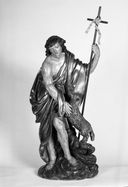 groupe sculpté : saint Jean-Baptiste
