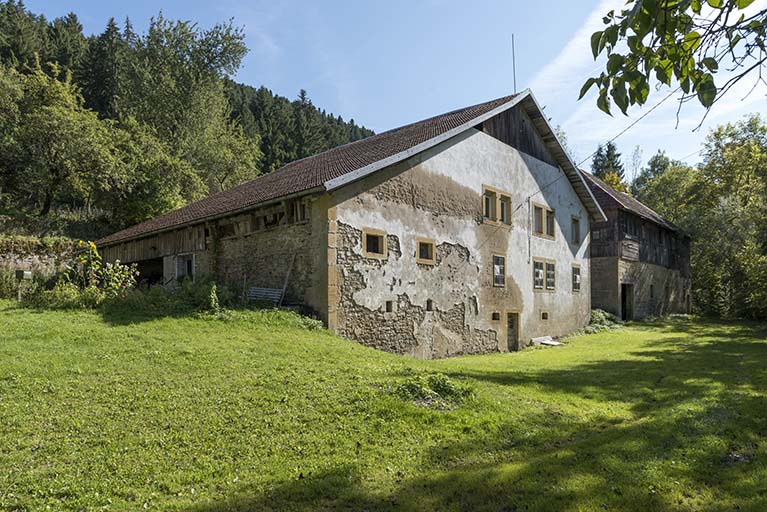 moulin à farine Bobillier-Chaumont puis Garnache-Chagris, puis moulin à farine et scierie Pugin