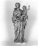 statue (petite nature) : Vierge à l'Enfant