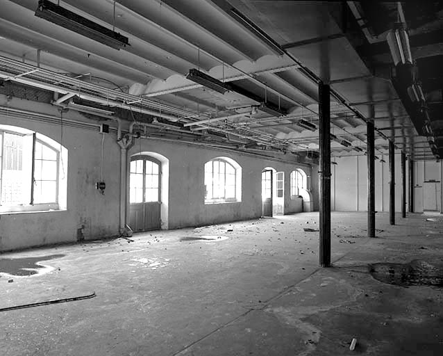usine à papier de la société des Papeteries Bisontines, usine de fibres artificielles et synthétiques dite usine des Soieries puis de la Rhodiacéta