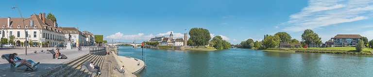 quai des Messageries et port Villiers