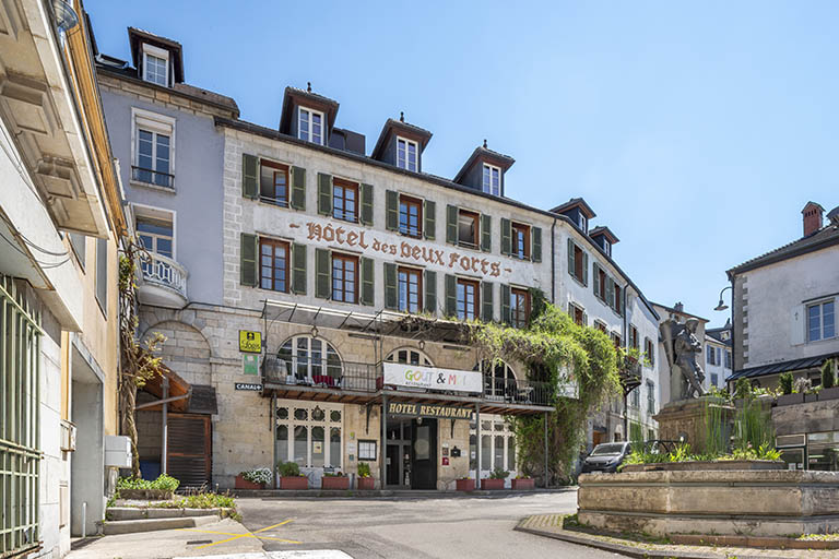 Hôtel du Sauvage et de la Poste, actuel Hôtel des Deux Forts