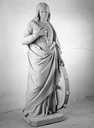 statue : sainte Catherine