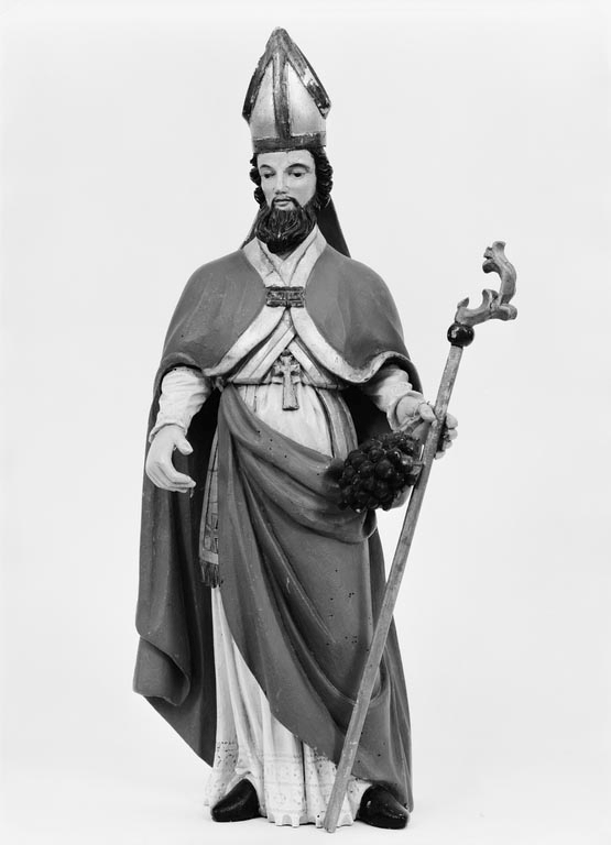 statue (statuette) : saint Aubin